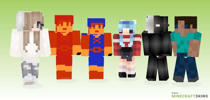 Bit Minecraft Skins - Best Free Minecraft skins for Girls and Boys