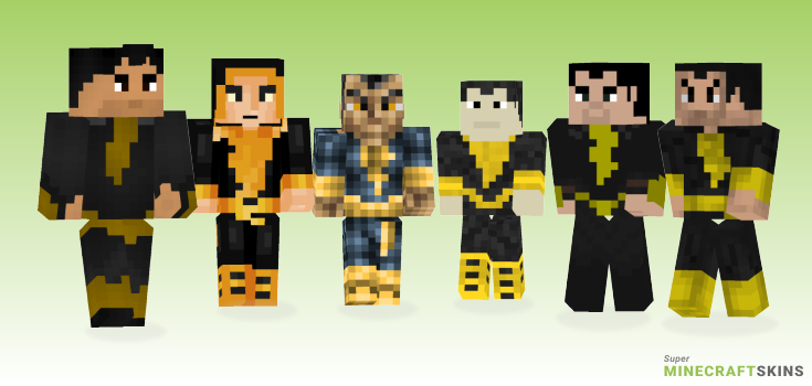 Black adam Minecraft Skins - Best Free Minecraft skins for Girls and Boys