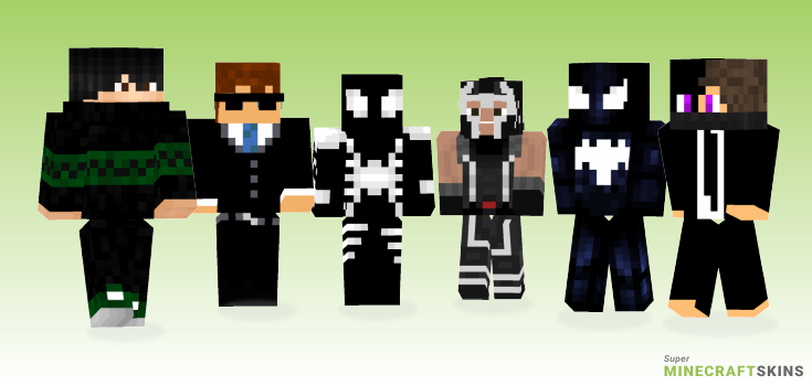Black suit Minecraft Skins - Best Free Minecraft skins for Girls and Boys