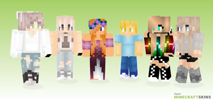 Blonde Minecraft Skins - Best Free Minecraft skins for Girls and Boys