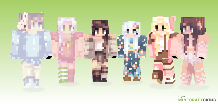 Blossoms Minecraft Skins - Best Free Minecraft skins for Girls and Boys