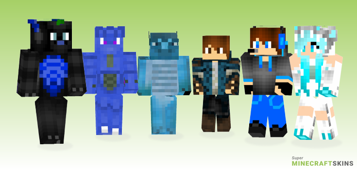 Blue dragon Minecraft Skins - Best Free Minecraft skins for Girls and Boys
