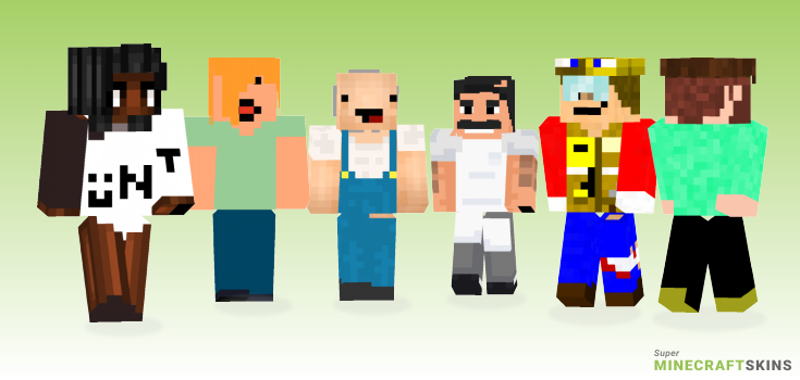 Bob Minecraft Skins - Best Free Minecraft skins for Girls and Boys