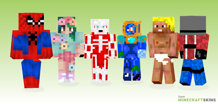 Body Minecraft Skins - Best Free Minecraft skins for Girls and Boys