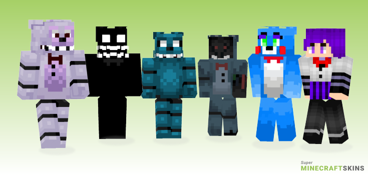 Bonnie Minecraft Skins - Best Free Minecraft skins for Girls and Boys