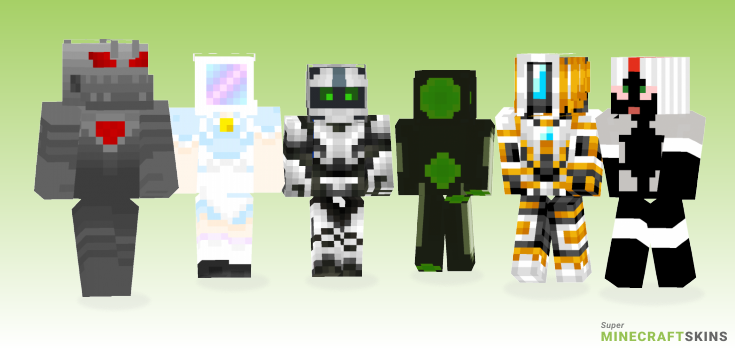 Bot Minecraft Skins - Best Free Minecraft skins for Girls and Boys
