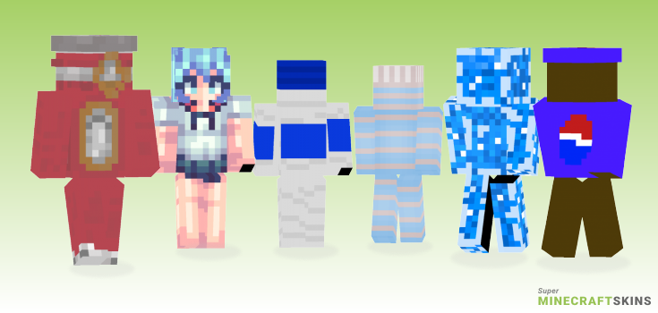 Bottle Minecraft Skins - Best Free Minecraft skins for Girls and Boys