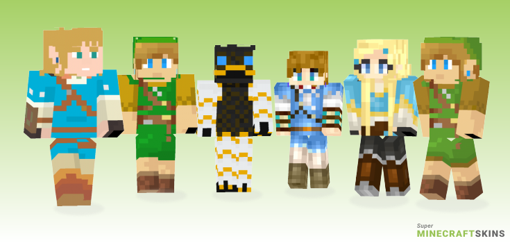Botw Minecraft Skins - Best Free Minecraft skins for Girls and Boys