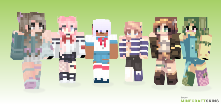 Bows Minecraft Skins - Best Free Minecraft skins for Girls and Boys