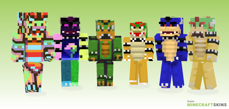 Bowser Minecraft Skins - Best Free Minecraft skins for Girls and Boys