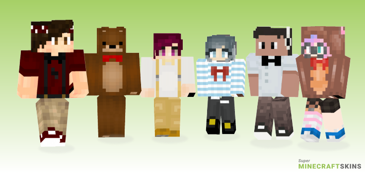 Bowtie Minecraft Skins - Best Free Minecraft skins for Girls and Boys