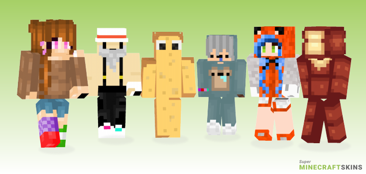 Bread Minecraft Skins - Best Free Minecraft skins for Girls and Boys