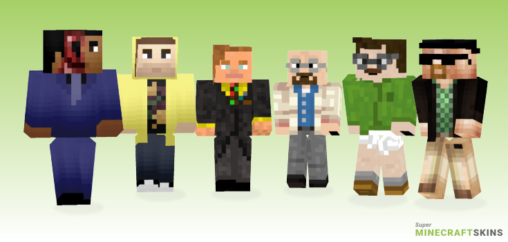 Breaking bad Minecraft Skins - Best Free Minecraft skins for Girls and Boys