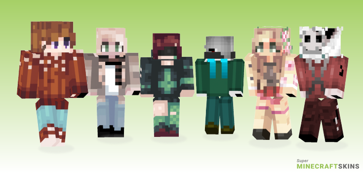 Breathing Minecraft Skins - Best Free Minecraft skins for Girls and Boys
