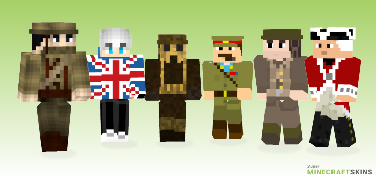 British Minecraft Skins - Best Free Minecraft skins for Girls and Boys