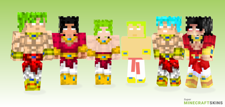 Broly Minecraft Skins - Best Free Minecraft skins for Girls and Boys