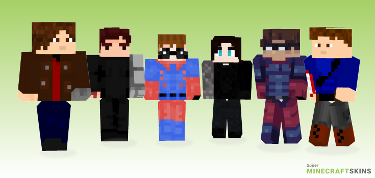 Bucky Minecraft Skins - Best Free Minecraft skins for Girls and Boys