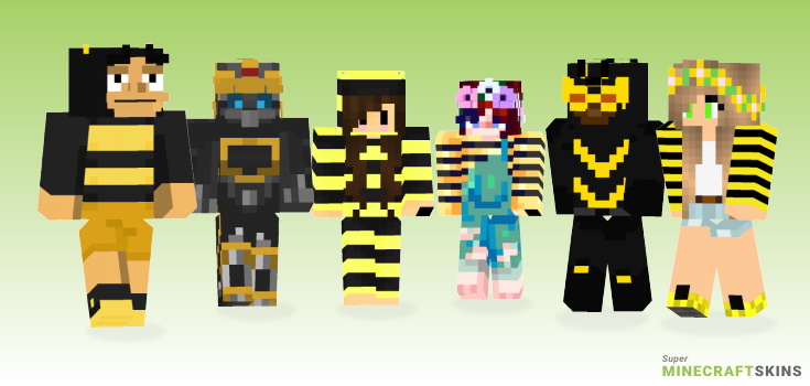 Bumblebee Minecraft Skins - Best Free Minecraft skins for Girls and Boys