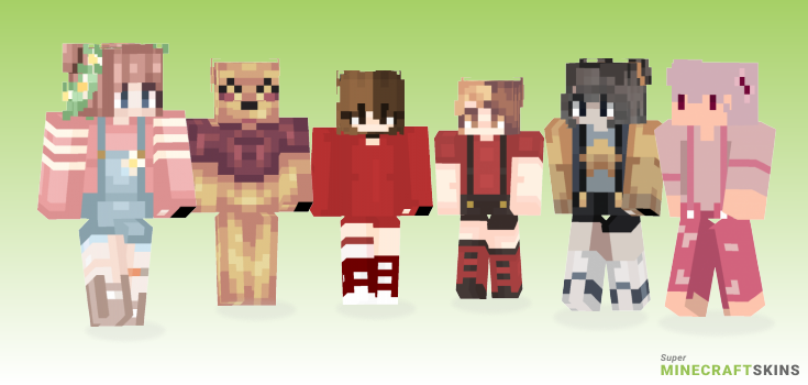 Buns Minecraft Skins - Best Free Minecraft skins for Girls and Boys