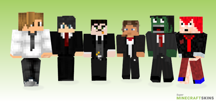 Business man Minecraft Skins - Best Free Minecraft skins for Girls and Boys