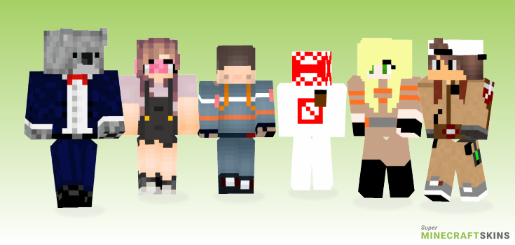 Buster Minecraft Skins - Best Free Minecraft skins for Girls and Boys
