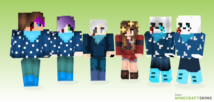 Buttontale Minecraft Skins - Best Free Minecraft skins for Girls and Boys