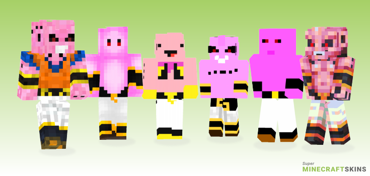 majin bu  Minecraft Skins