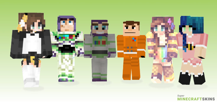 Buzz Minecraft Skins - Best Free Minecraft skins for Girls and Boys
