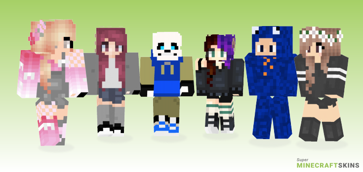 Calm Minecraft Skins - Best Free Minecraft skins for Girls and Boys