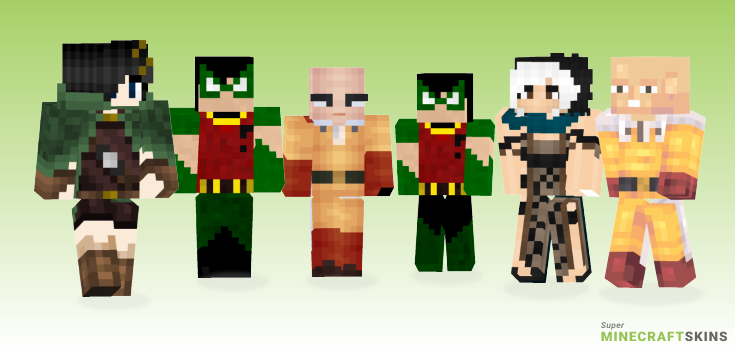 Caped Minecraft Skins - Best Free Minecraft skins for Girls and Boys