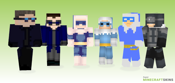 Captain cold Minecraft Skins - Best Free Minecraft skins for Girls and Boys