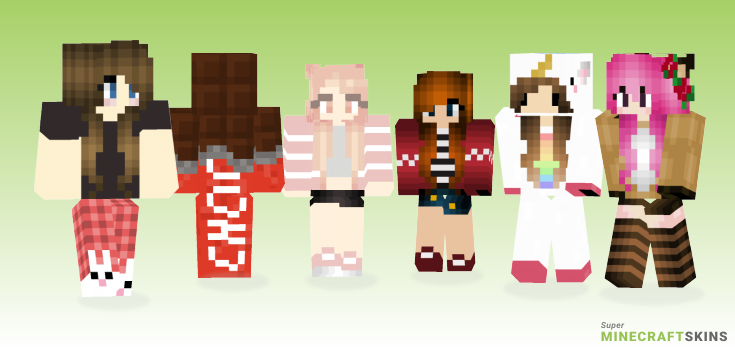 Carael Minecraft Skins - Best Free Minecraft skins for Girls and Boys