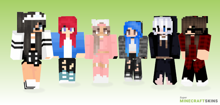 Care Minecraft Skins - Best Free Minecraft skins for Girls and Boys