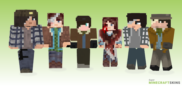 Carl grimes Minecraft Skins - Best Free Minecraft skins for Girls and Boys