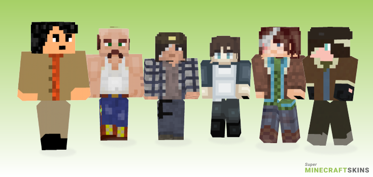 Carl Minecraft Skins - Best Free Minecraft skins for Girls and Boys