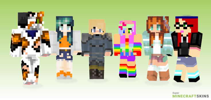 Cassie Minecraft Skins - Best Free Minecraft skins for Girls and Boys