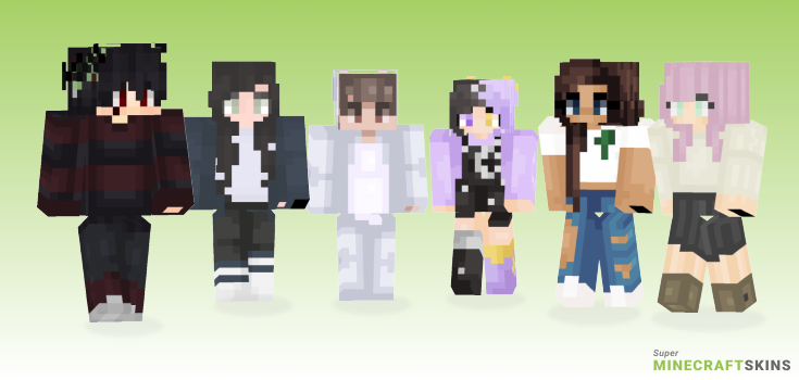 Cause Minecraft Skins - Best Free Minecraft skins for Girls and Boys