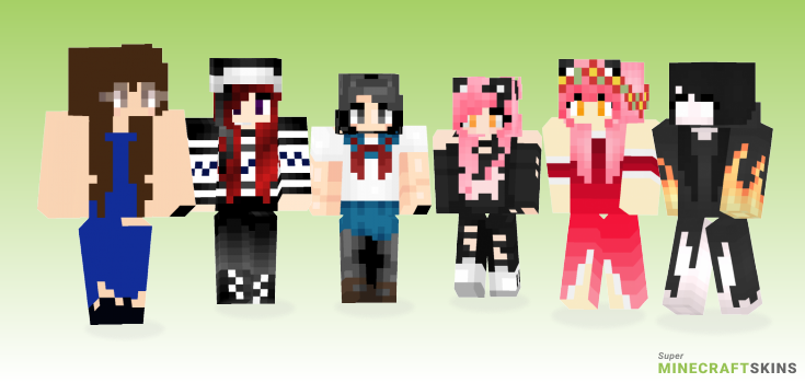 Chan Minecraft Skins - Best Free Minecraft skins for Girls and Boys