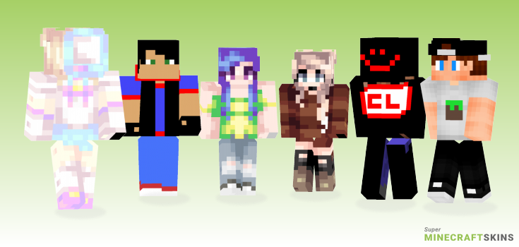 Channel Minecraft Skins - Best Free Minecraft skins for Girls and Boys