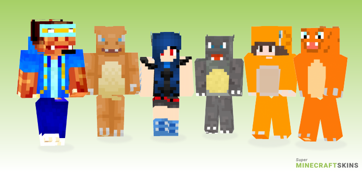 Charizard Minecraft Skins - Best Free Minecraft skins for Girls and Boys
