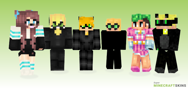 Chat Minecraft Skins - Best Free Minecraft skins for Girls and Boys