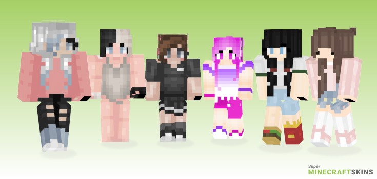 Cheap Minecraft Skins - Best Free Minecraft skins for Girls and Boys