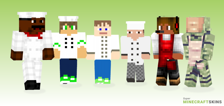 Chef Minecraft Skins - Best Free Minecraft skins for Girls and Boys