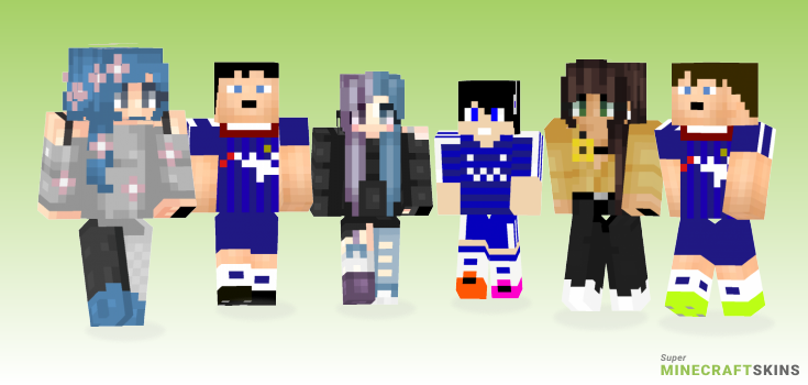 Chelsea Minecraft Skins - Best Free Minecraft skins for Girls and Boys