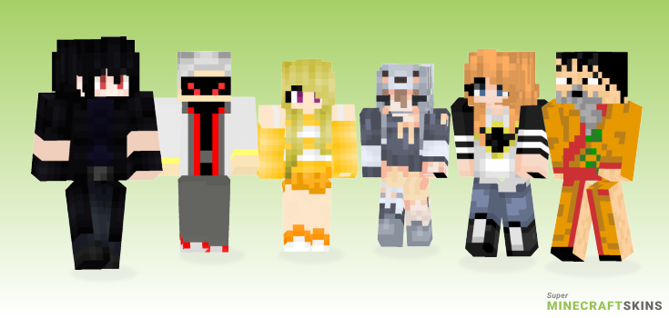 Chi Minecraft Skins - Best Free Minecraft skins for Girls and Boys