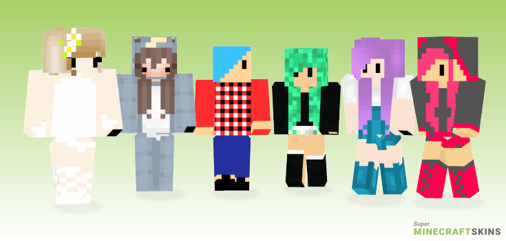 Chib Minecraft Skins - Best Free Minecraft skins for Girls and Boys
