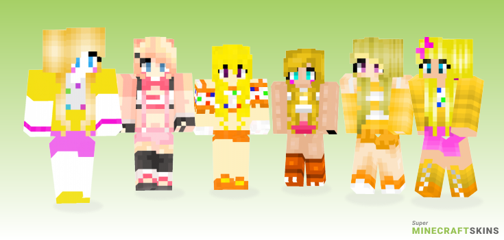 Chica girl Minecraft Skins - Best Free Minecraft skins for Girls and Boys