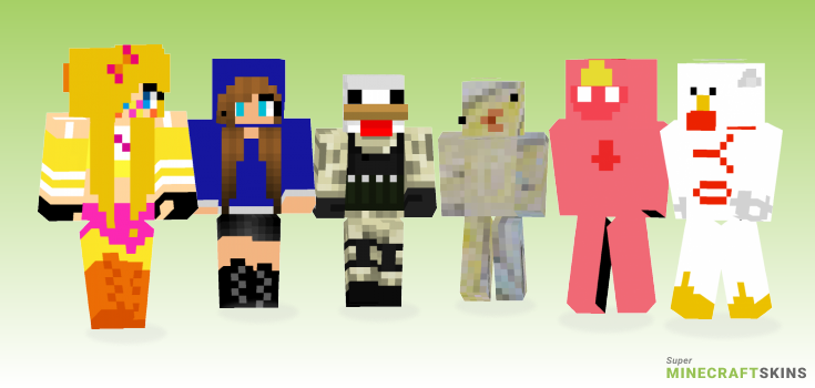 Chicken Minecraft Skins - Best Free Minecraft skins for Girls and Boys
