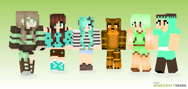 Chocolate chip Minecraft Skins - Best Free Minecraft skins for Girls and Boys