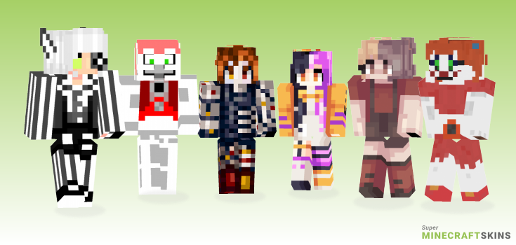 Circus Minecraft Skins - Best Free Minecraft skins for Girls and Boys